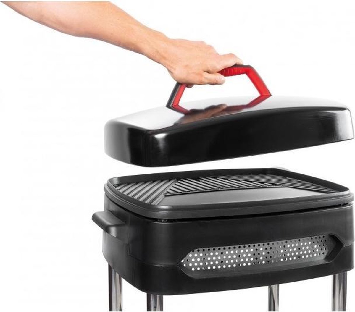 Fritel Elektrische Bbq & Tafelgrill - 3256 - Zwart