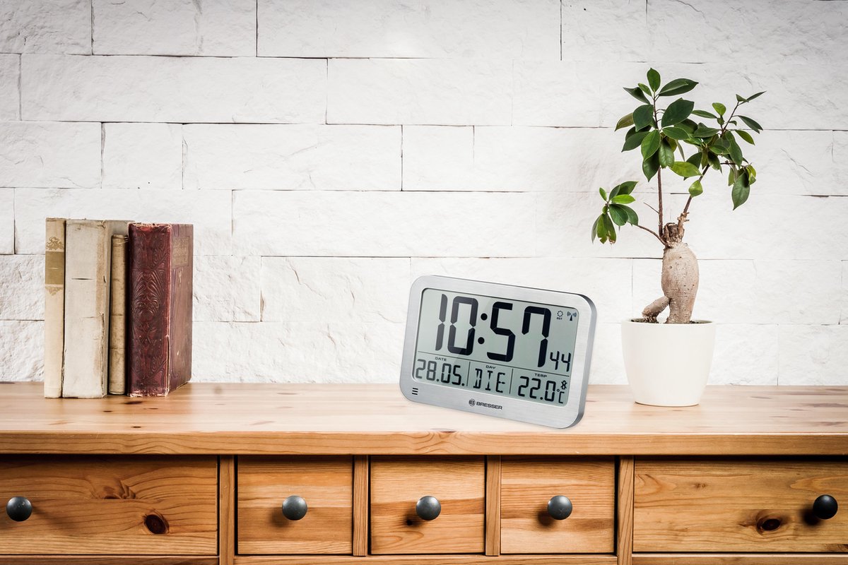 Bresser Weerstation Mytime Mc 37 Cm Zilver - Silver