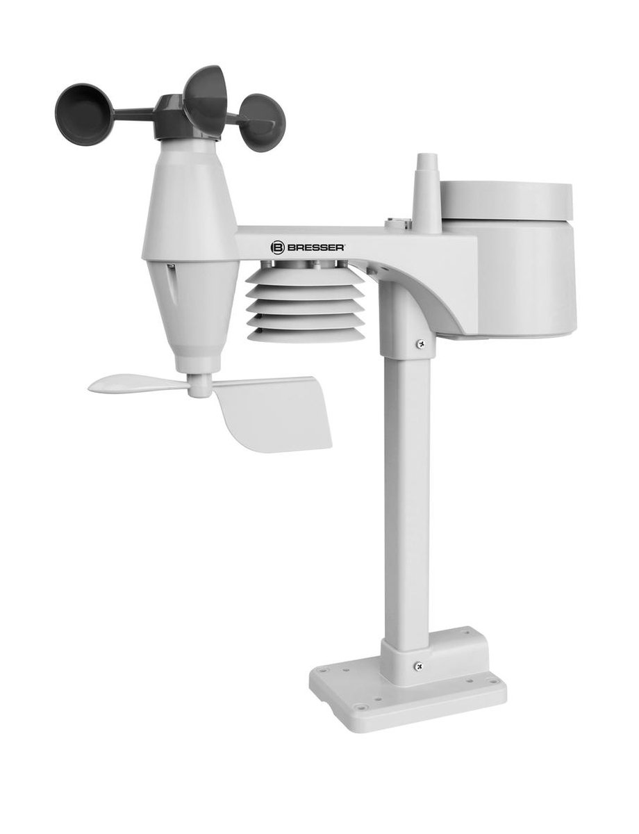 Bresser Weerstation Center 5-in-1 Wtw 19 Cm 2-delig - Bruin
