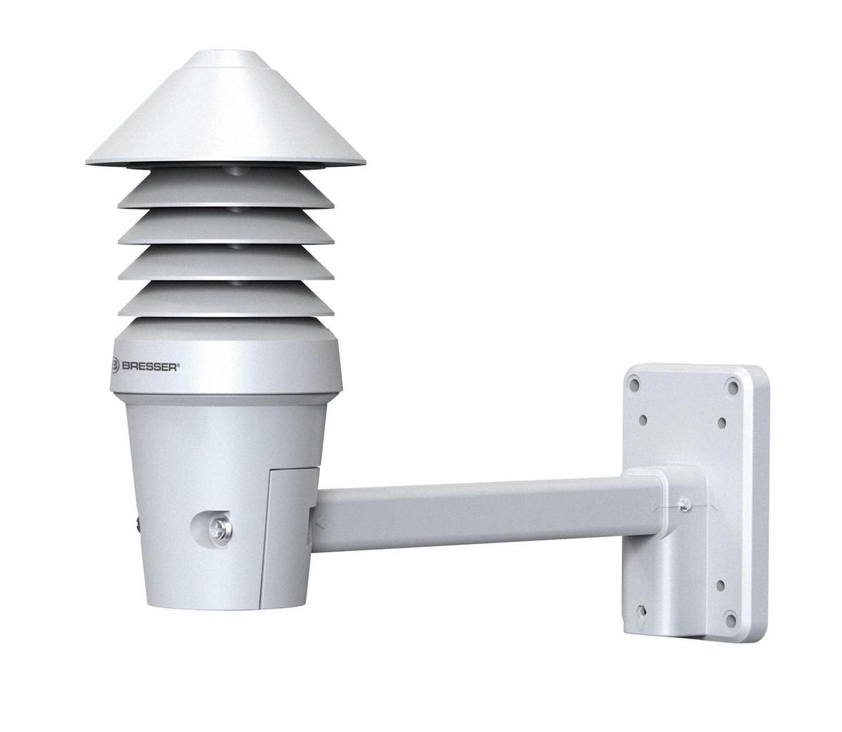 Bresser Zonmeter Wifi 4-in-1 Uv Color 19,3 Cm 2-delig - Zwart