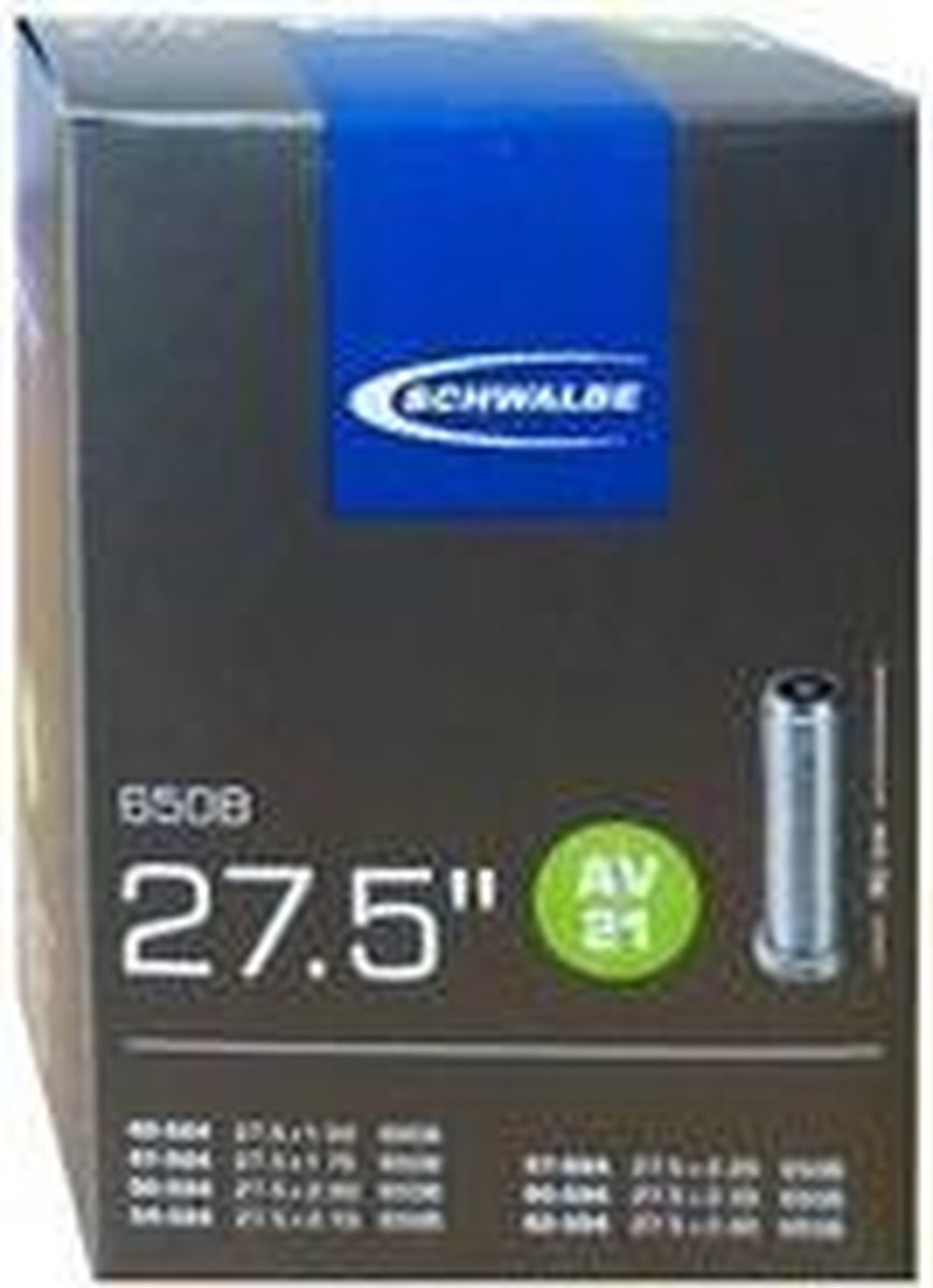 Schwalbe Binnenband Av21 27,5 Inch (650b) Av 40 Mm - Zwart
