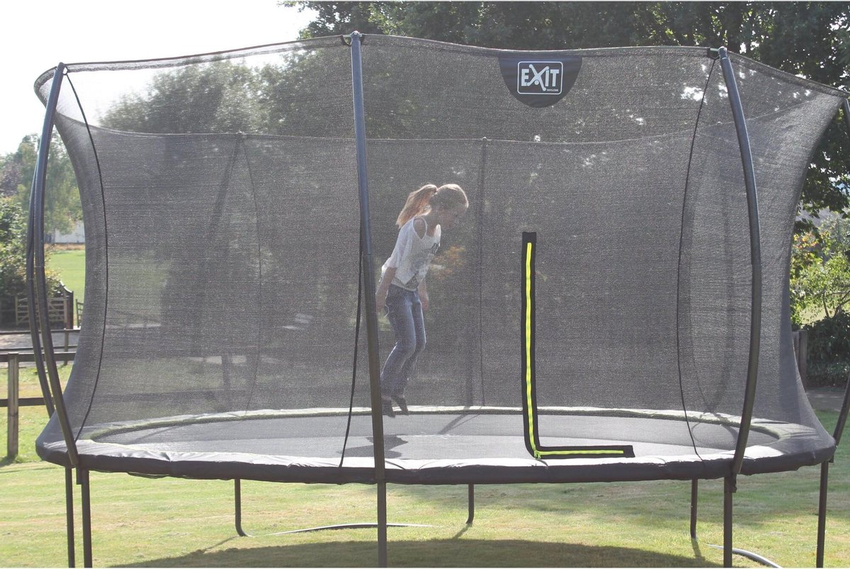 EXIT Toys Silhouette Trampoline Rond - 305 Cm - - Groen