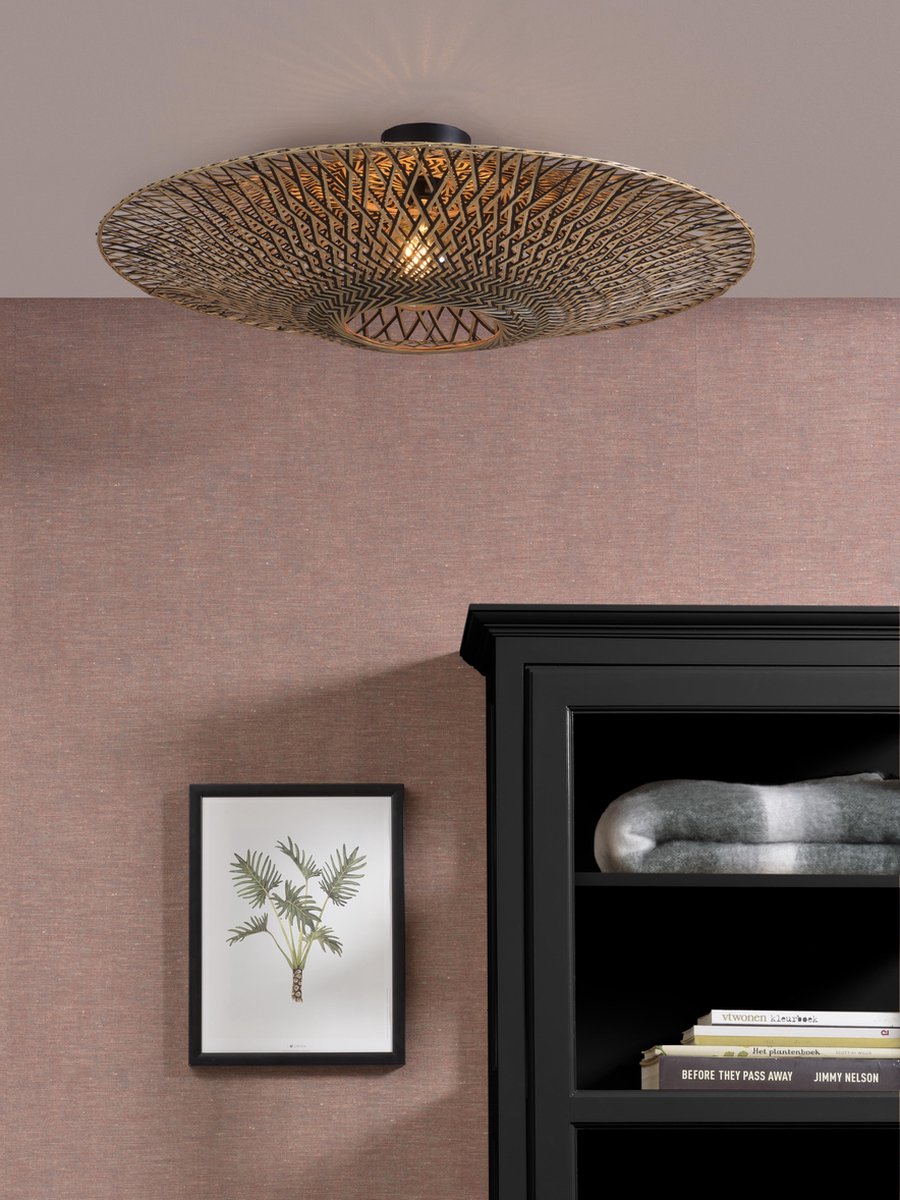 Good&Mojo Bali Plafonnière L - Bruin