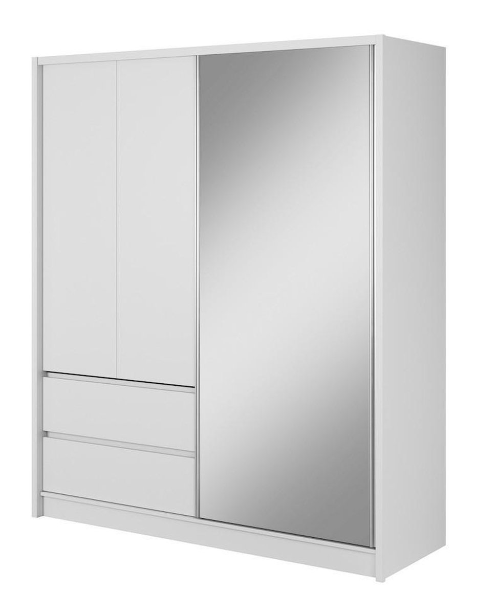 Meubella - Kledingkast Sento 180 Cm - Wit