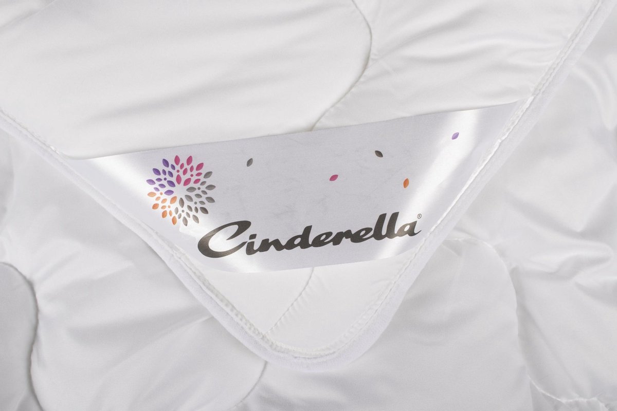 Cinderella Ambient Synthetisch 4-seizoenen Dekbed - Lits-jumeaux (260x220 Cm) - Volwassen - Wit
