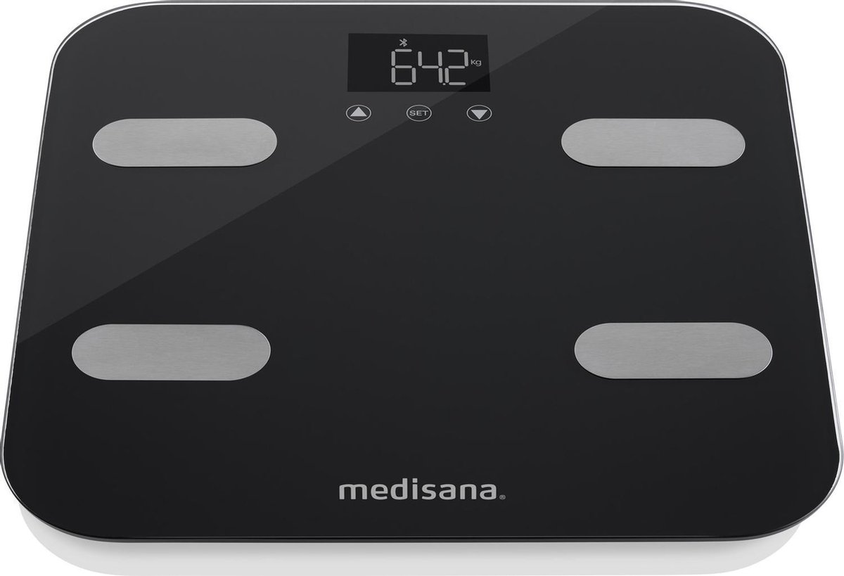 Medisana Bs 602 Connect Lichaamsanalyseweegschaal Met Wifi - Zwart