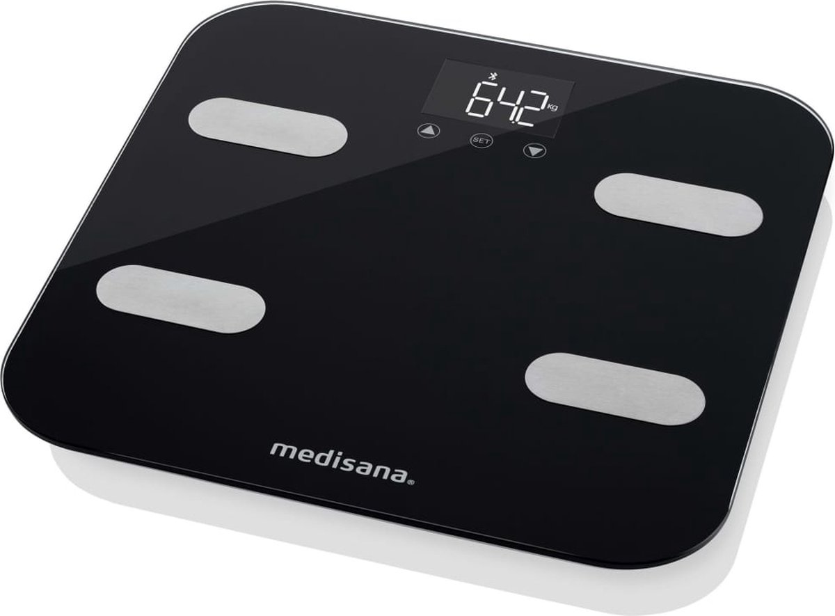 Medisana Bs 602 Connect Lichaamsanalyseweegschaal Met Wifi - Zwart