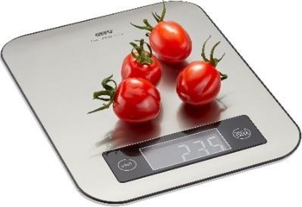 Gefu Keukenweegschaal, Bluetooth - Score - Silver