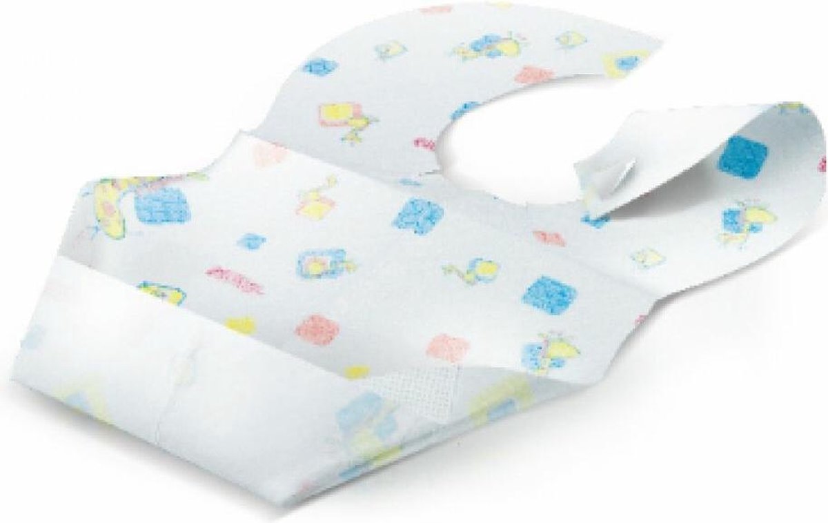 Nuby Slabbetjes Wegwerp Junior 22,7 Cm Papier - Wit Nuby Slabbetjes Wegwerp Junior 22,7 Cm Papier - Wit