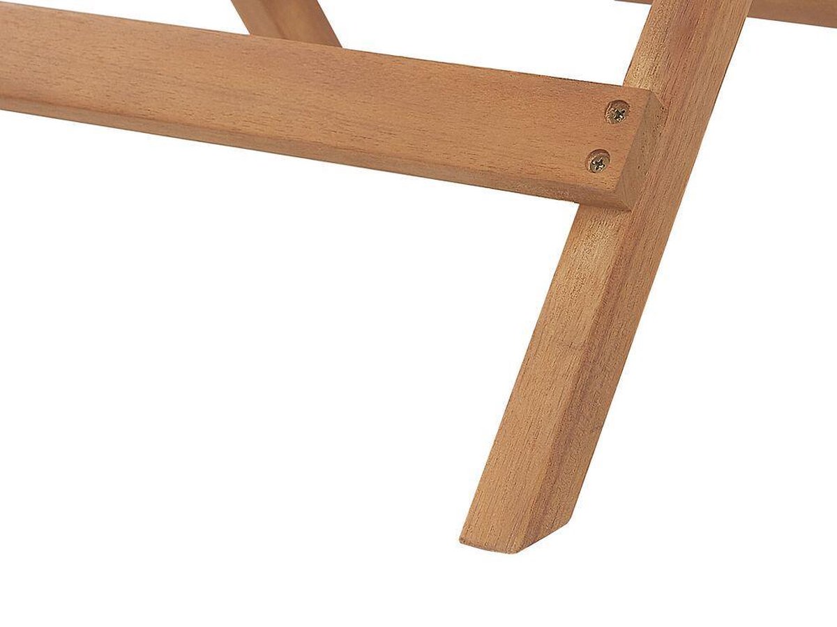 Beliani Toscana Balkontafel Acaciahout 45 X 68 Cm - Bruin