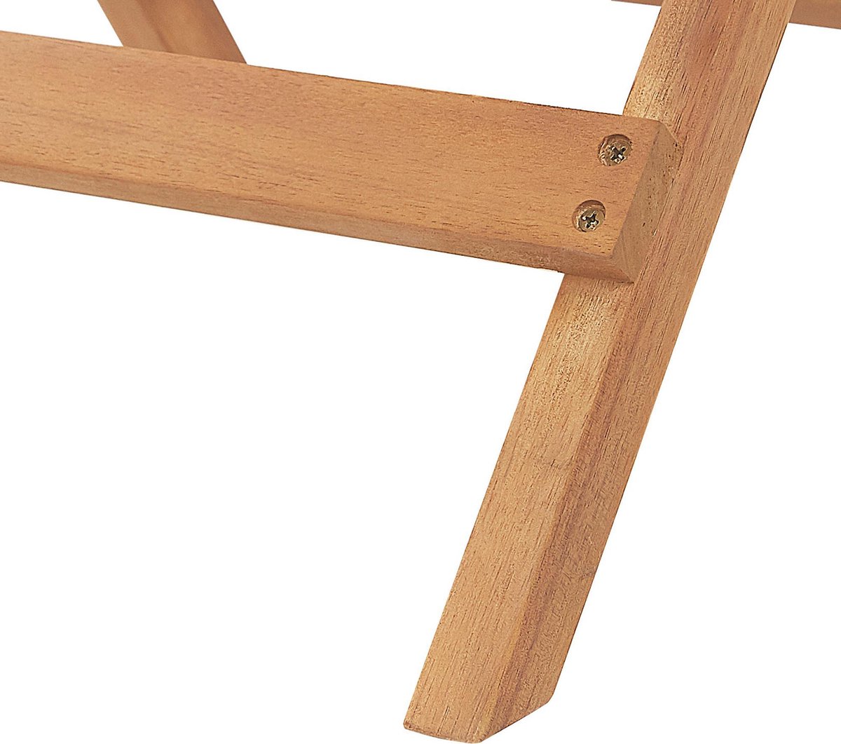 Beliani Toscana Balkontafel Acaciahout 45 X 68 Cm - Bruin