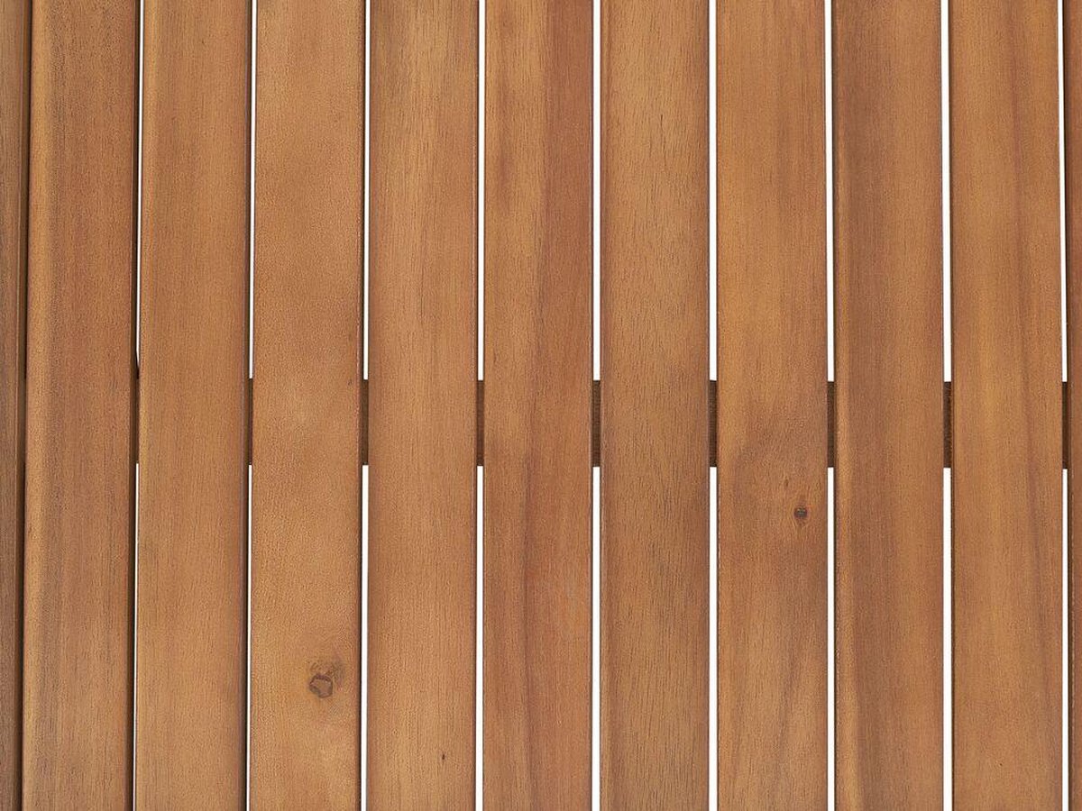 Beliani Toscana Balkontafel Acaciahout 45 X 68 Cm - Bruin