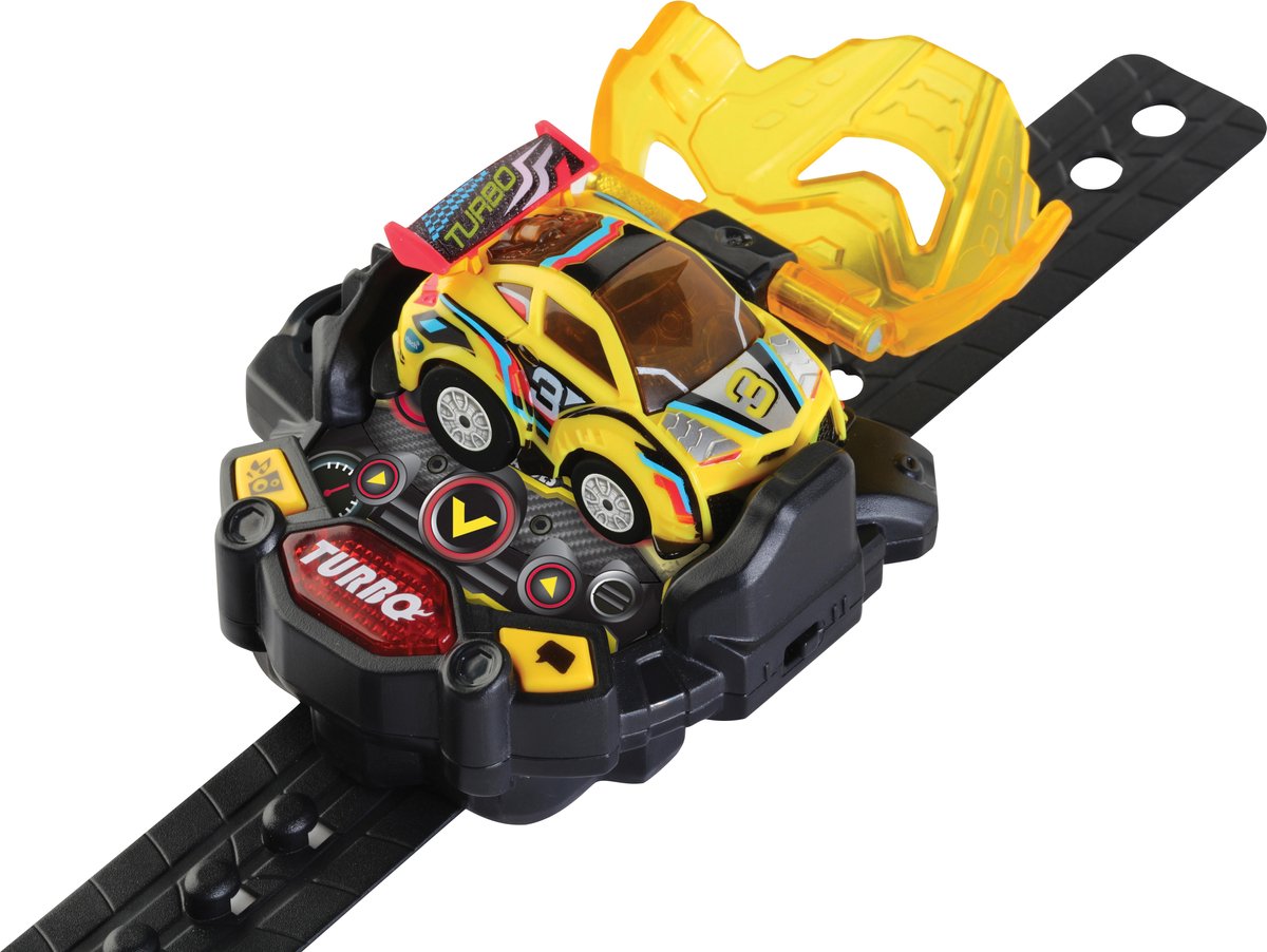 Vtech Turbo Force Racers Yellow Racer voertuig - Geel