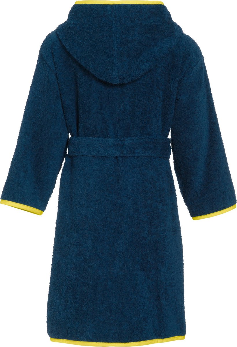 Playshoes badjas brandweer donker junior maat 74/80 - Blauw