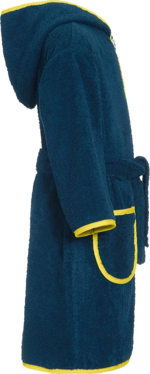 Playshoes badjas brandweer donker junior maat 74/80 - Blauw