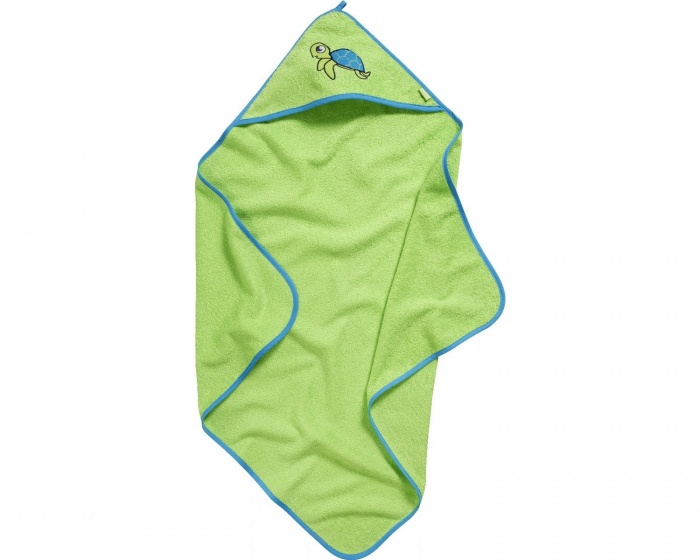 Playshoes badponcho schildpad junior mt L - Groen