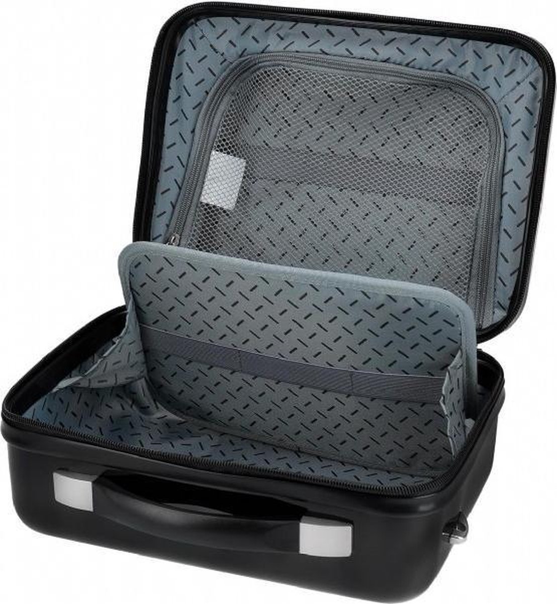 Baby Shark beautycase 29 cm - Zwart