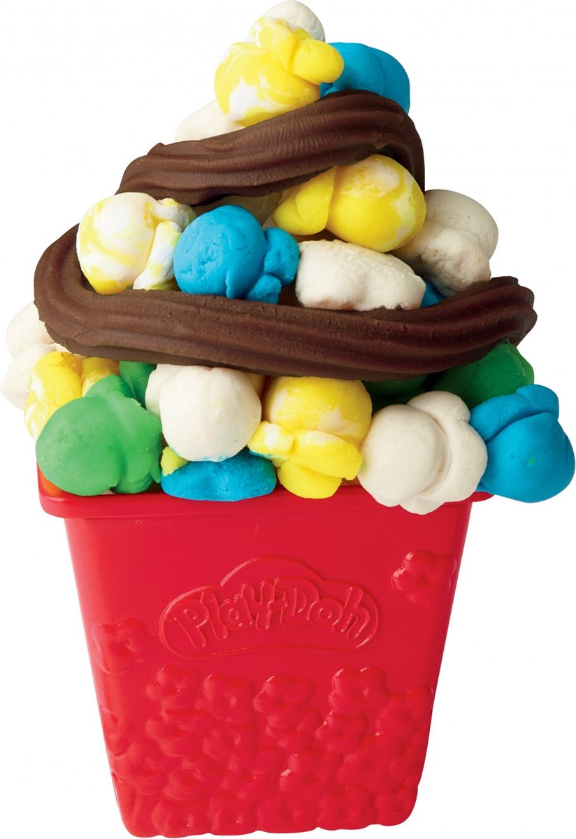 Hasbro Play Doh popcornmaker Popcorn Party klei speelset - Rood