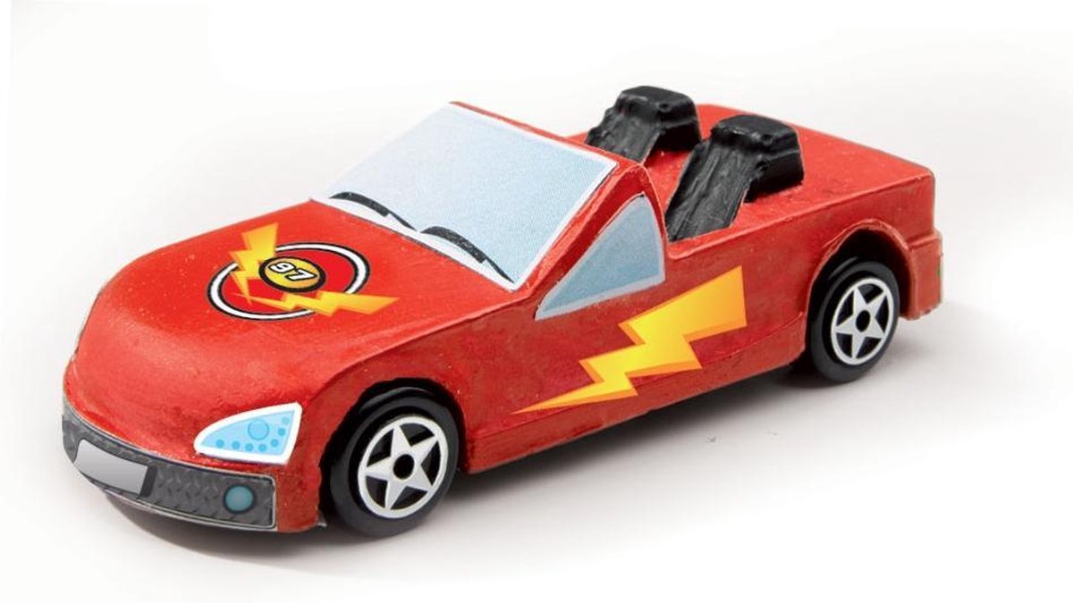 Ses gips gieten en schilderen auto's