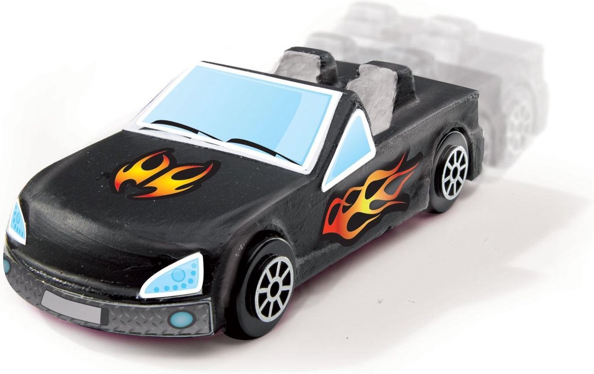 Ses gips gieten en schilderen auto's