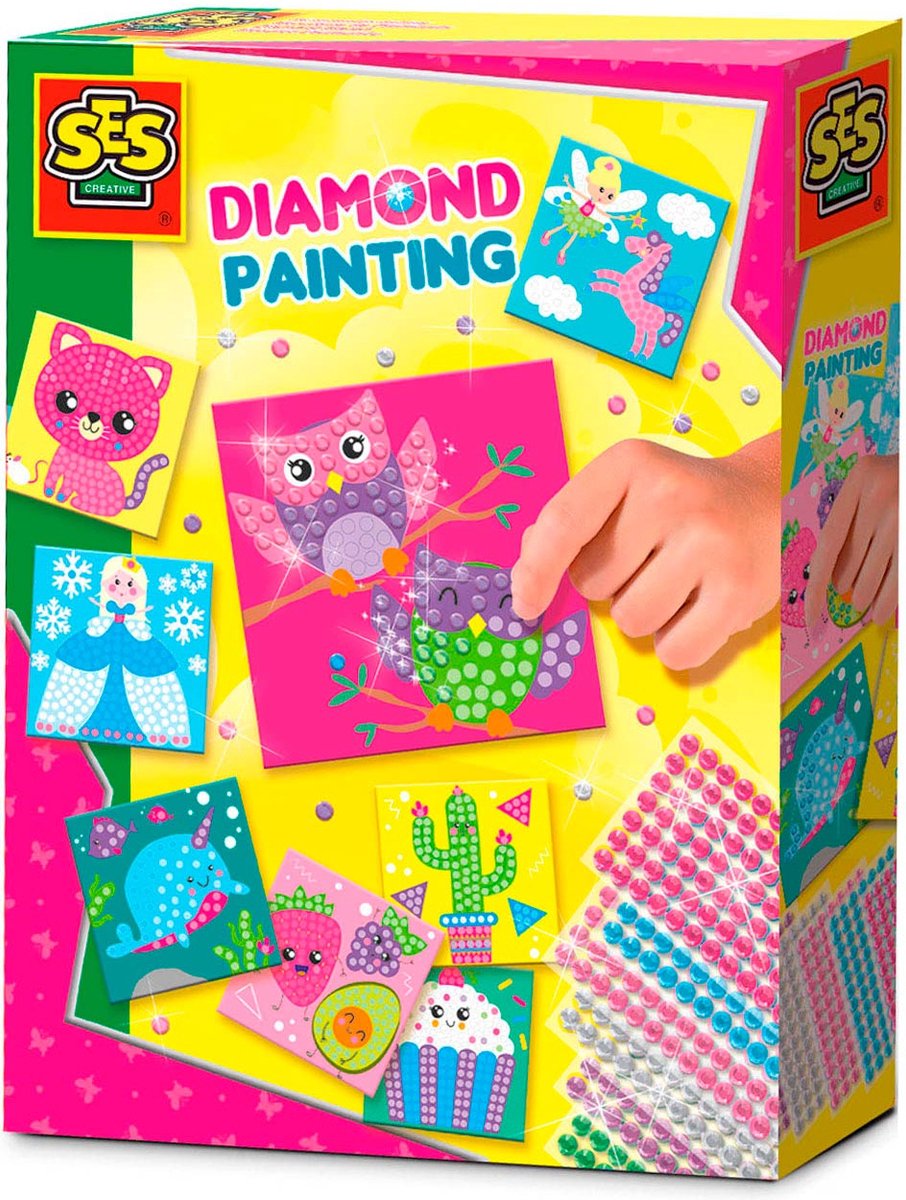 Ses Creative diamond painting junior knutselset