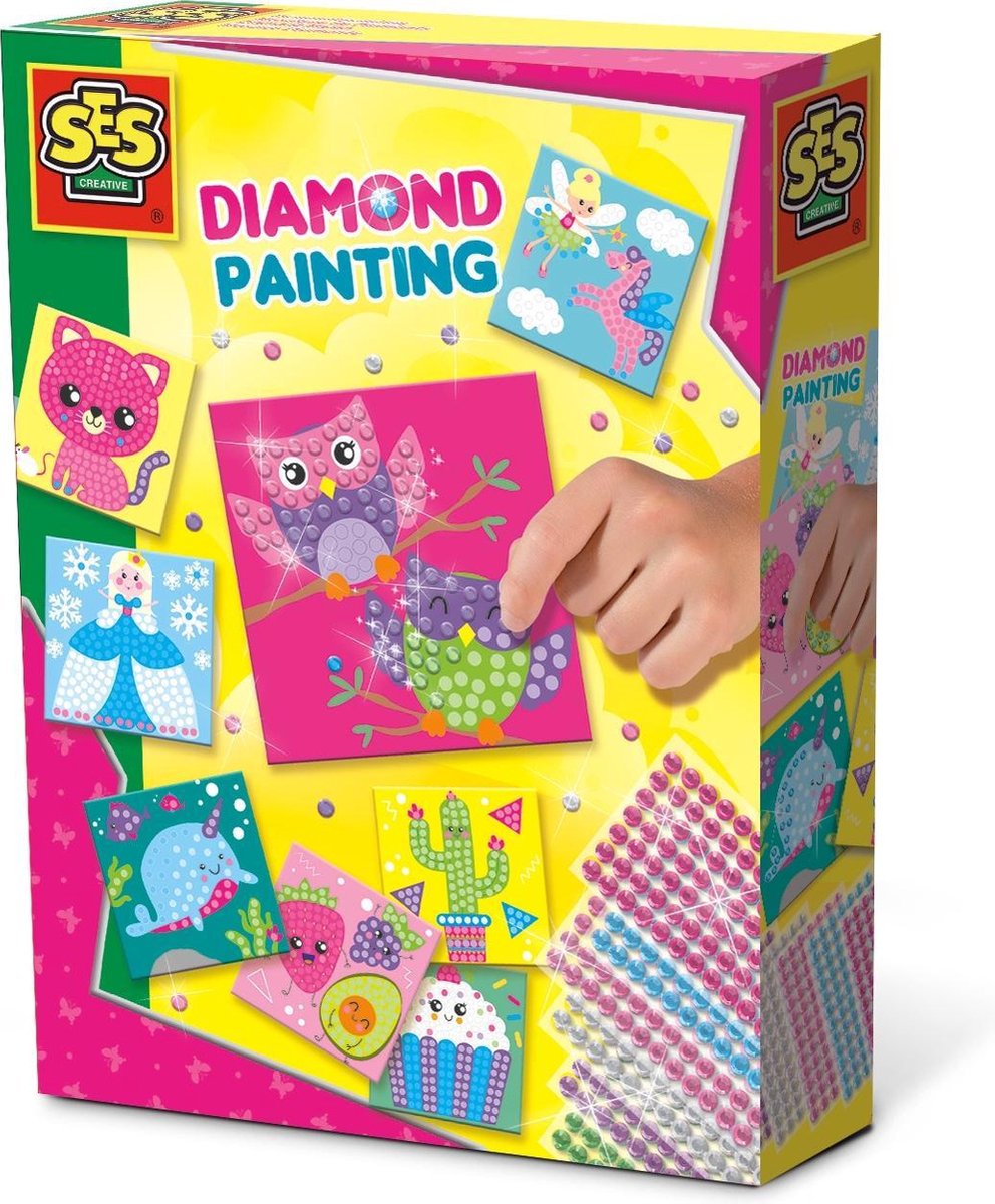 Ses Creative diamond painting junior knutselset