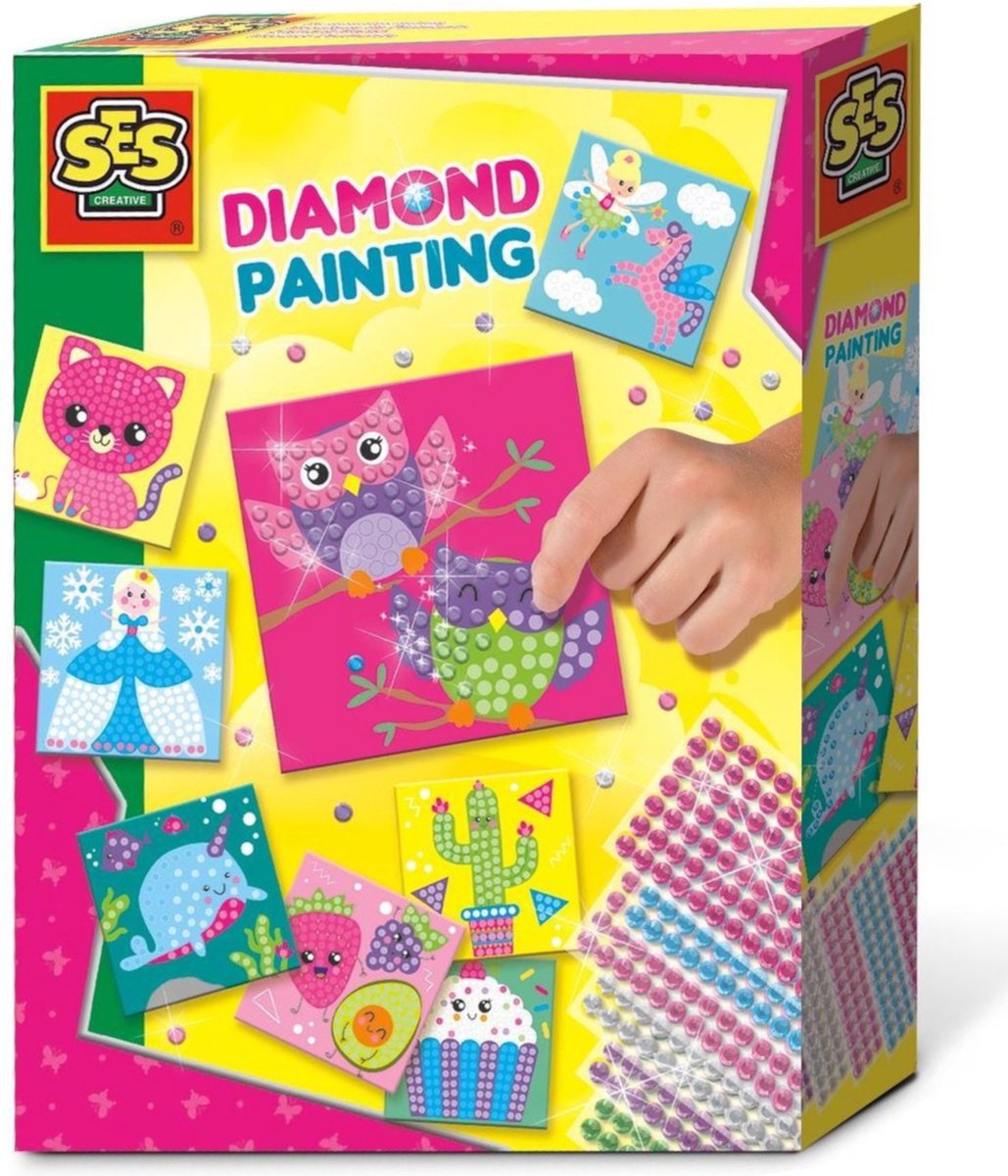 Ses Creative diamond painting junior knutselset