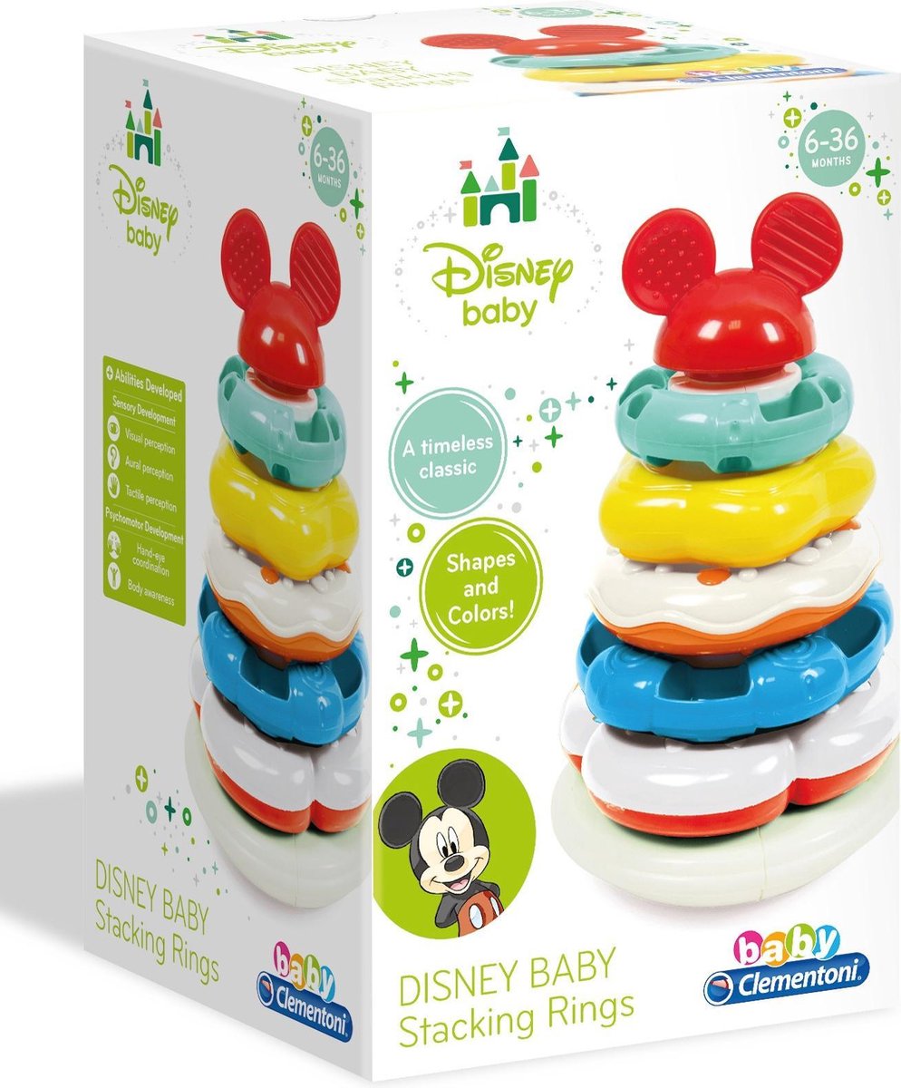 Clementoni stapelringen Mickey multicolor