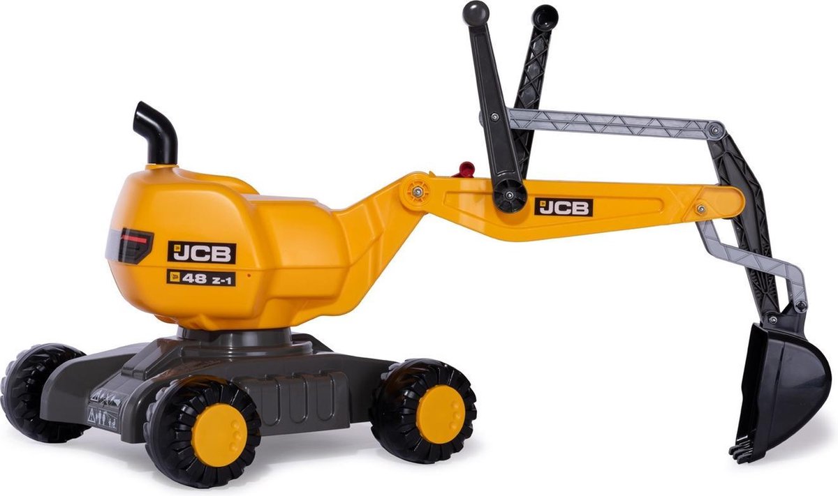 Rolly Toys graafmachine RollyDigger JCB 102 cm - Geel