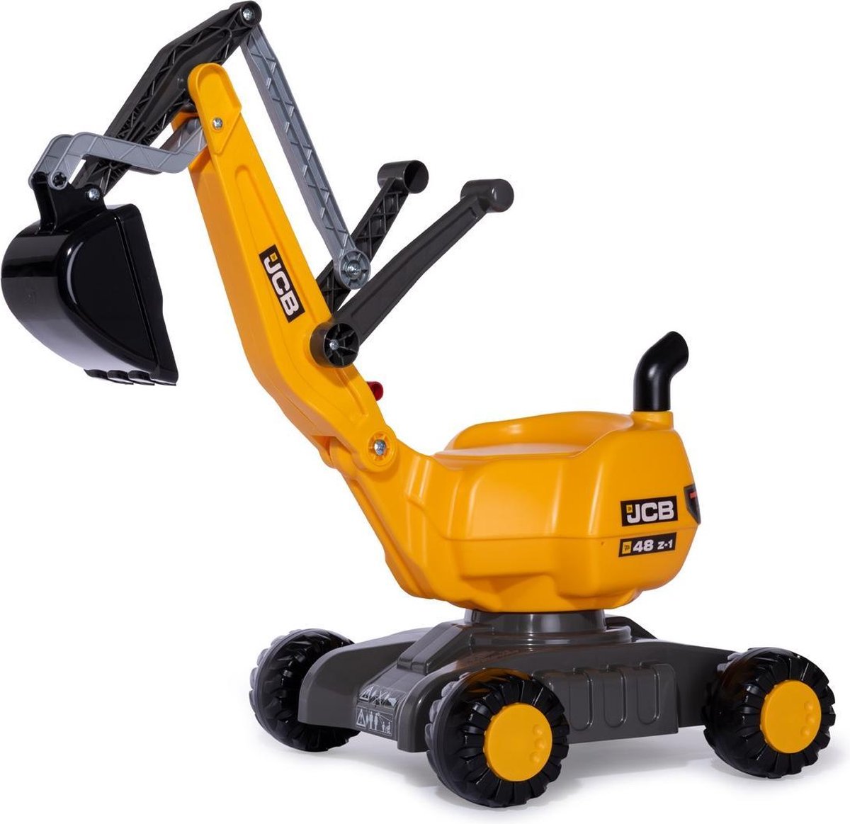 Rolly Toys graafmachine RollyDigger JCB 102 cm - Geel