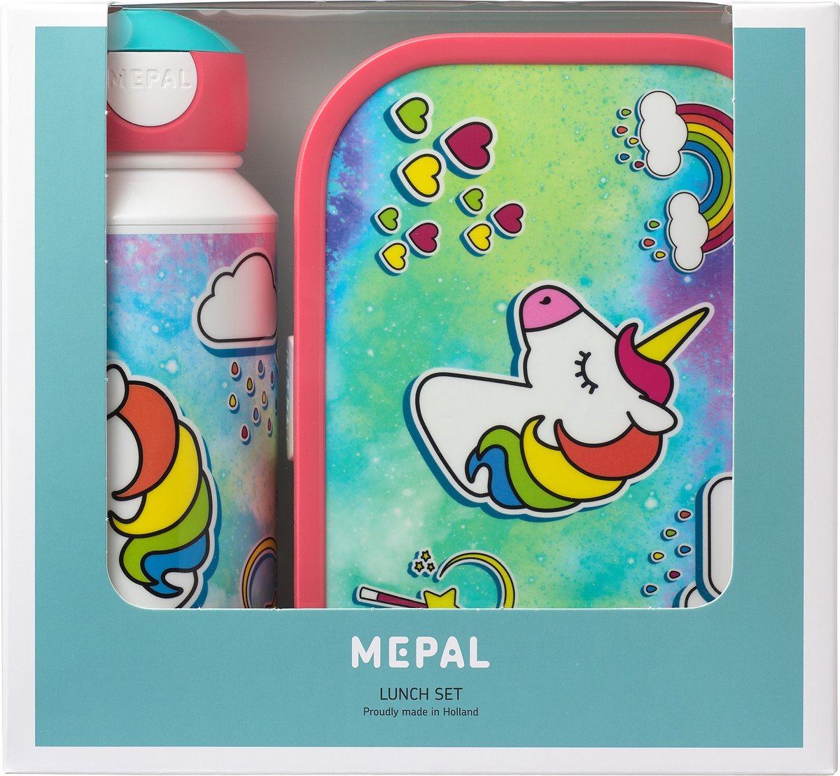 Rosti Mepal lunchset Campus unicorn junior 4 delig