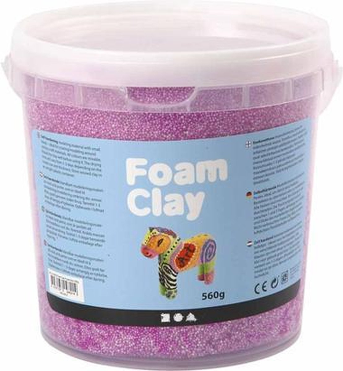 Foam Clay 560 gram - Paars