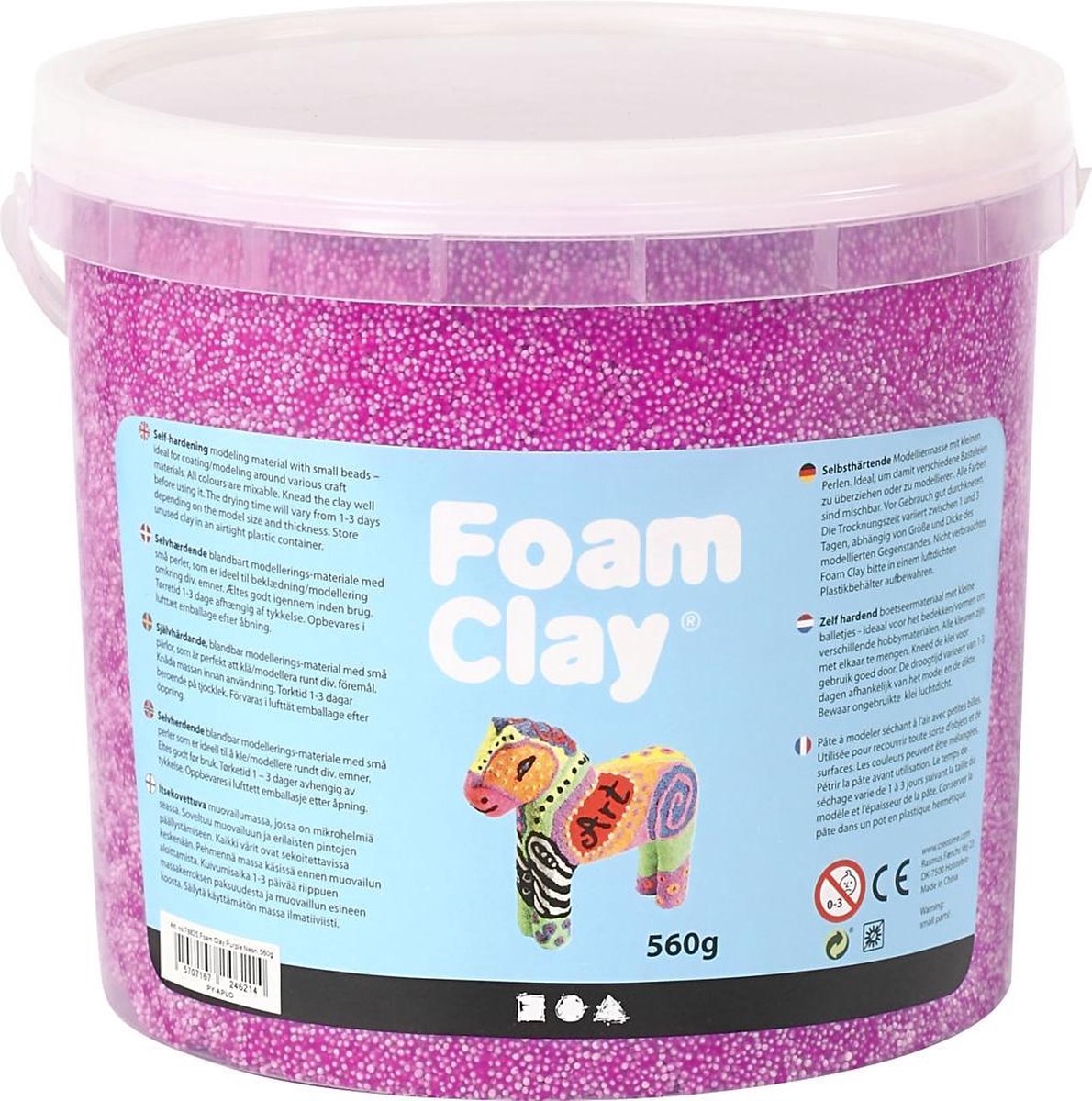 Foam Clay 560 gram - Paars