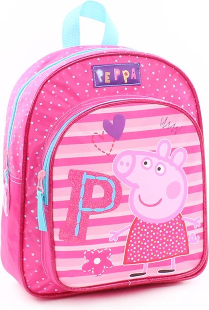 Nickelodeon rugzak Peppa Pig meisjes 31 x 25 x 9 fuchsia - Roze