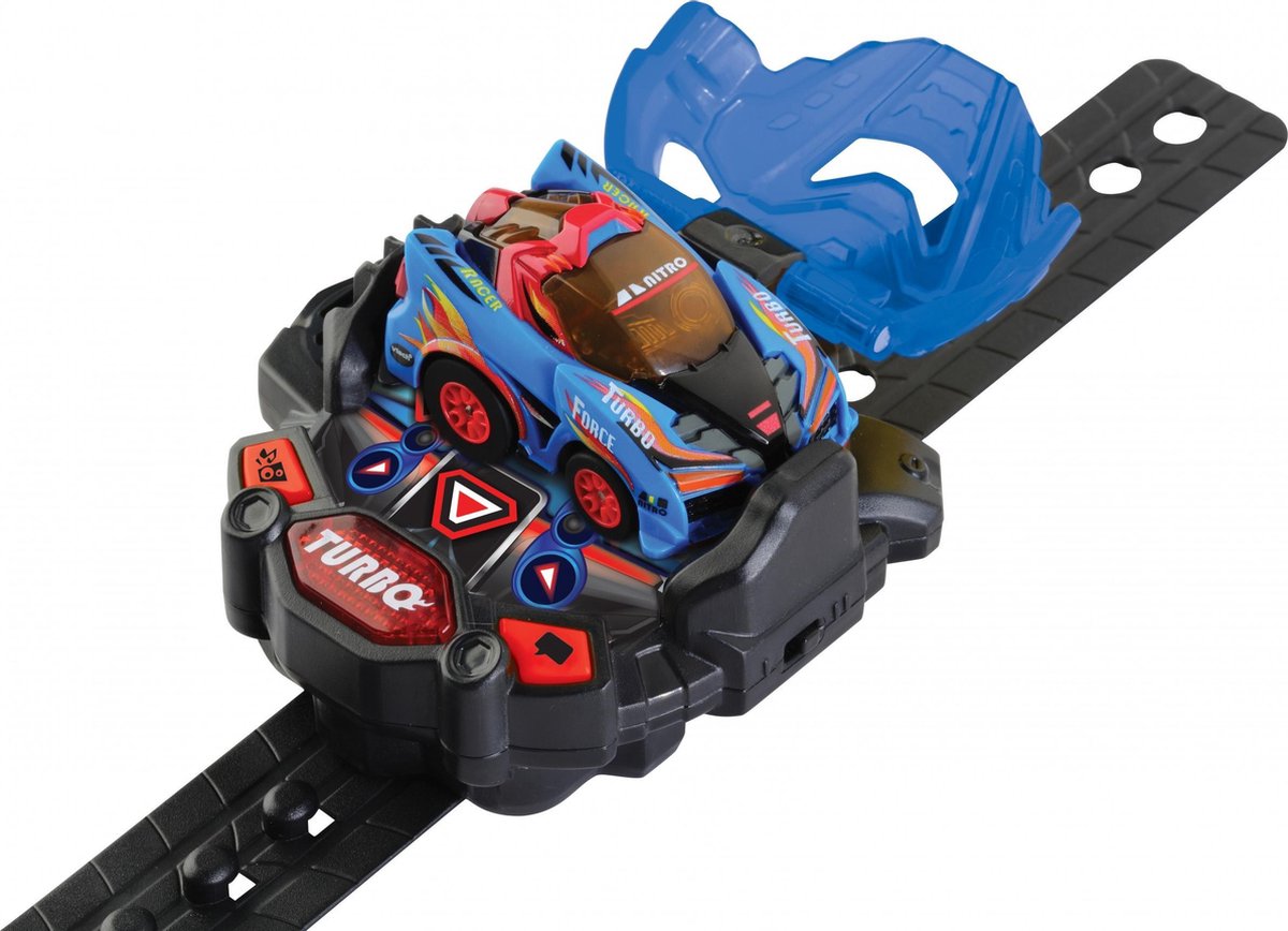 Vtech Turbo Force Racers Blue Racer voertuig - Blauw