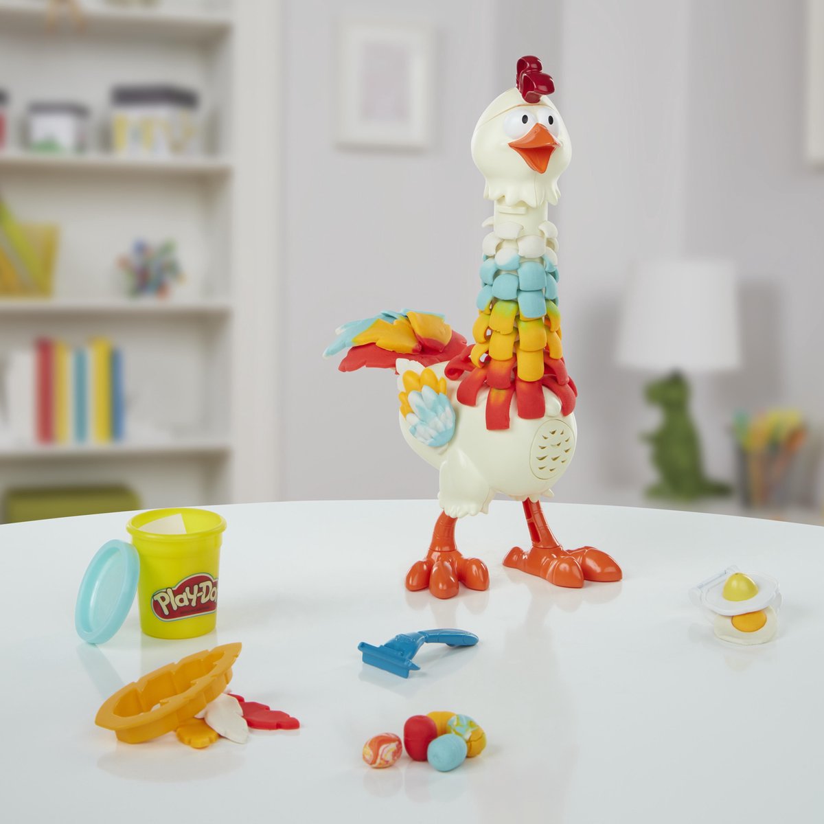 Hasbro Play Doh Animal Crew Kukele Kip kleiset 8 delig