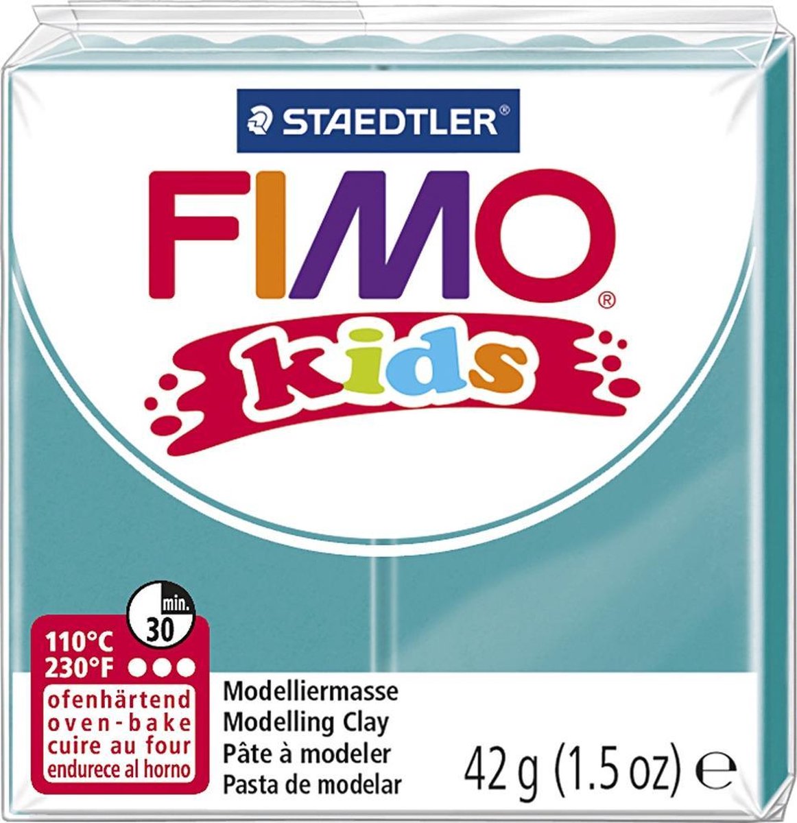 Staedtler Fimo Kids boetseerklei 42 gram - Turquoise