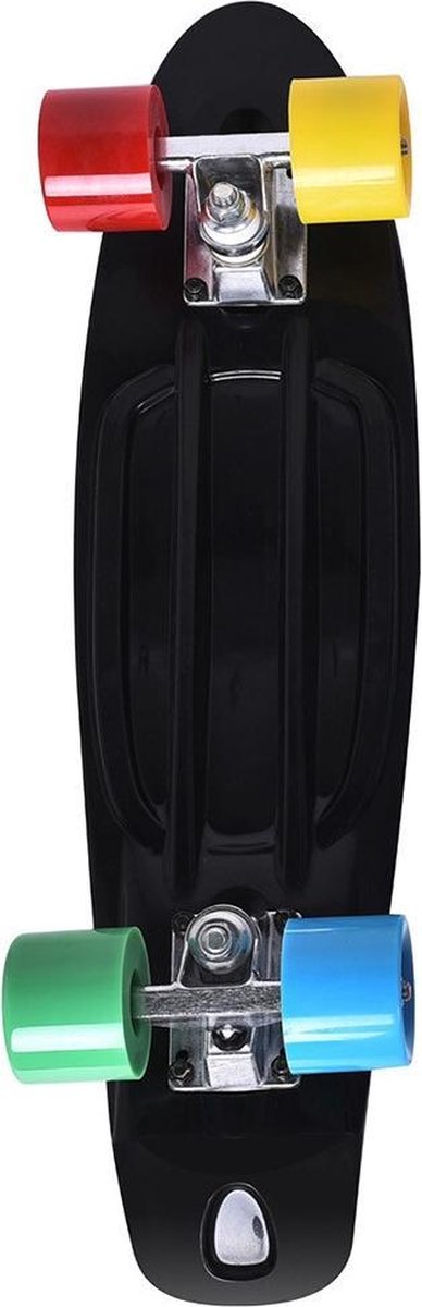 Move skateboard Old School Retro 57,5 cm aluminium - Bruin