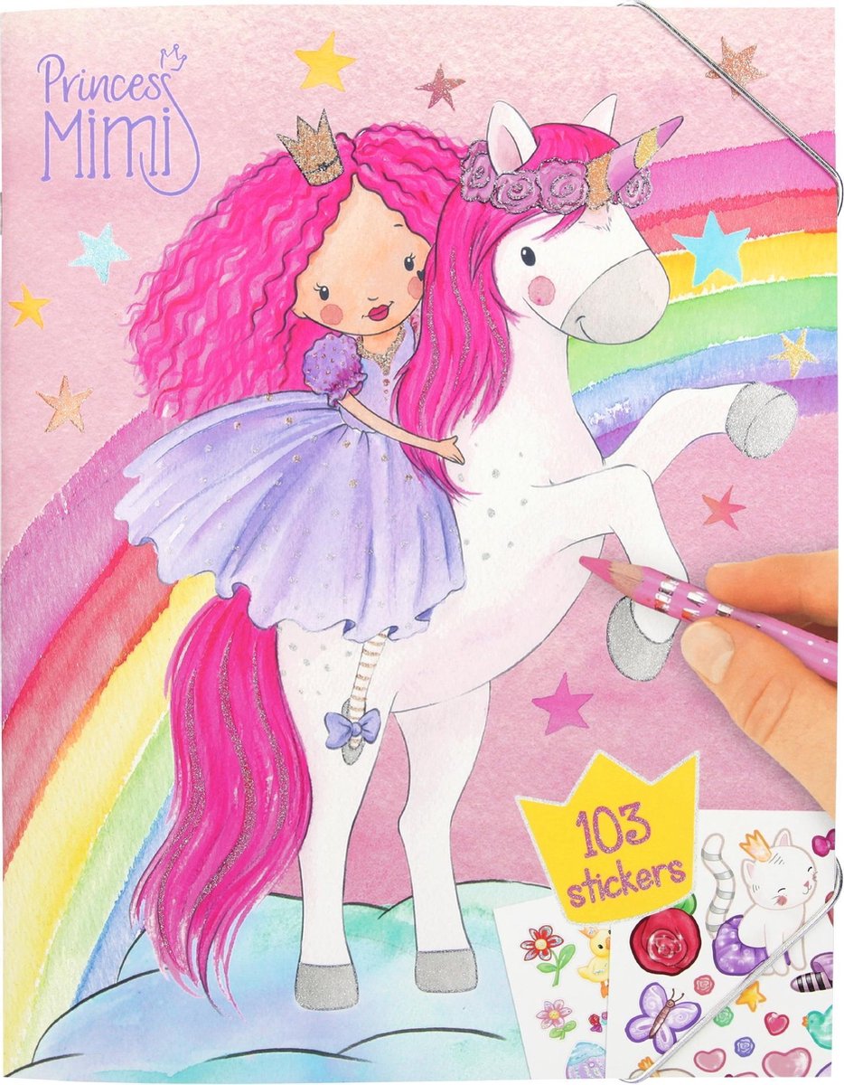 Depesche Princess Mimi kleurboek meisjes 31 cm papier