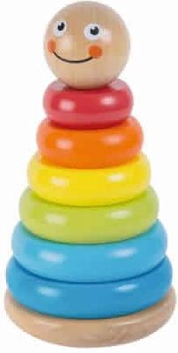 Joueco Jouéco Stapeltoren 7 delig 20 cm