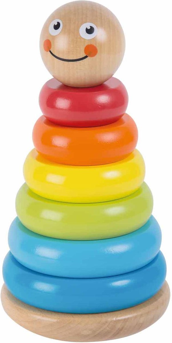 Joueco Jouéco Stapeltoren 7 delig 20 cm