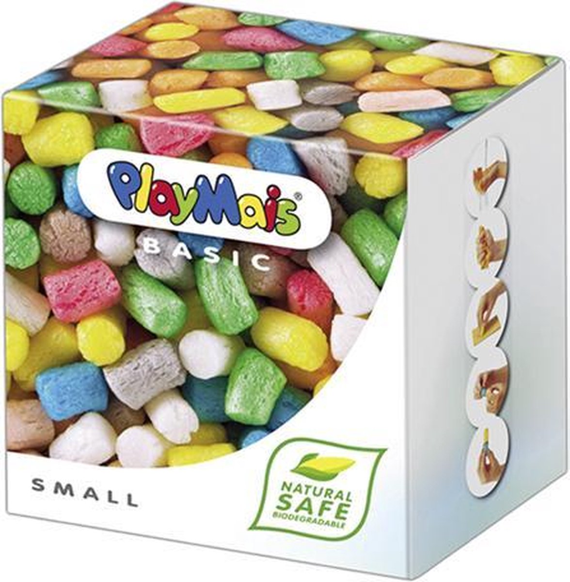 Playmais knutselset basis junior 14,5 cm plantaardig 150 stuks