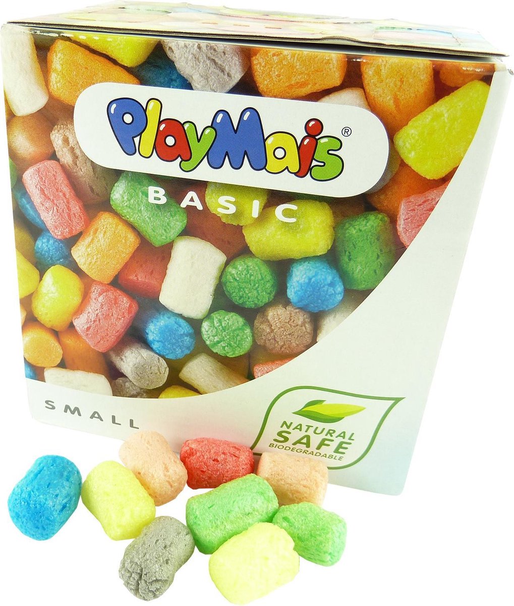 Playmais knutselset basis junior 14,5 cm plantaardig 150 stuks