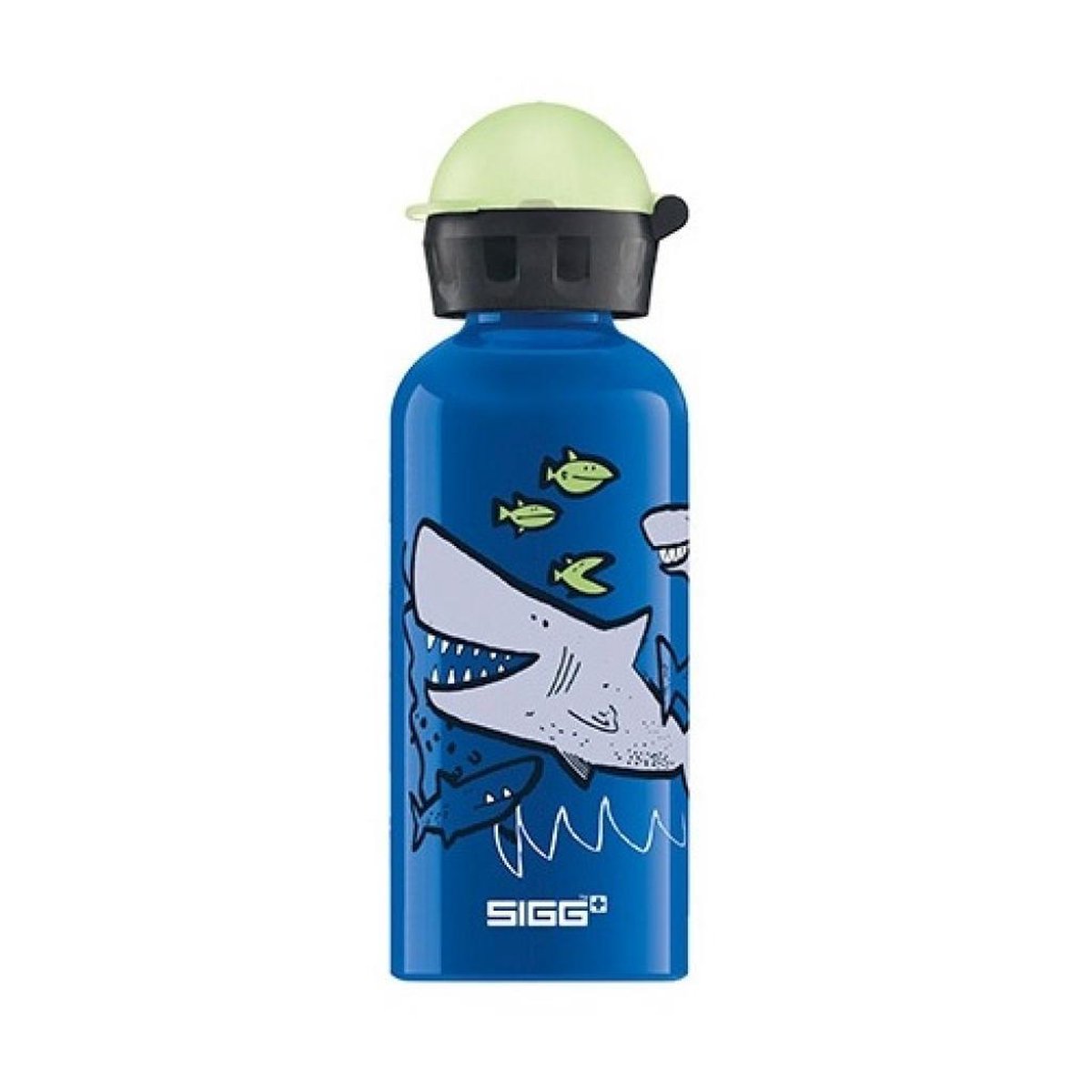 Sigg drinkbeker Sharkies jongens 0,4 liter aluminium - Blauw