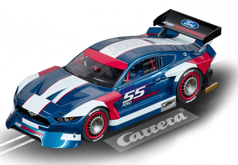 Carrera racebaanauto Evolution Ford Mustang GTY No. 55 1:32