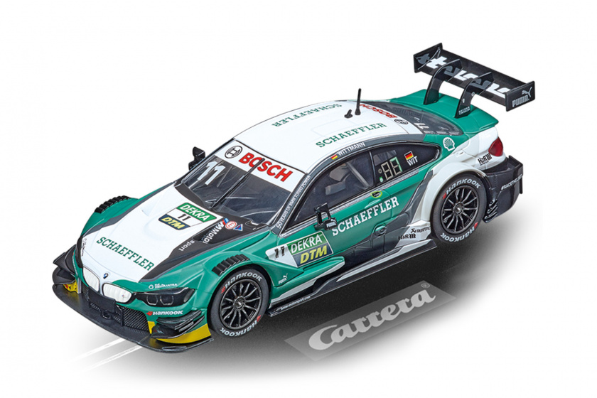 Carrera racebaanauto Digital 132 BMW M4 DTM No. 11 1:32 - Groen