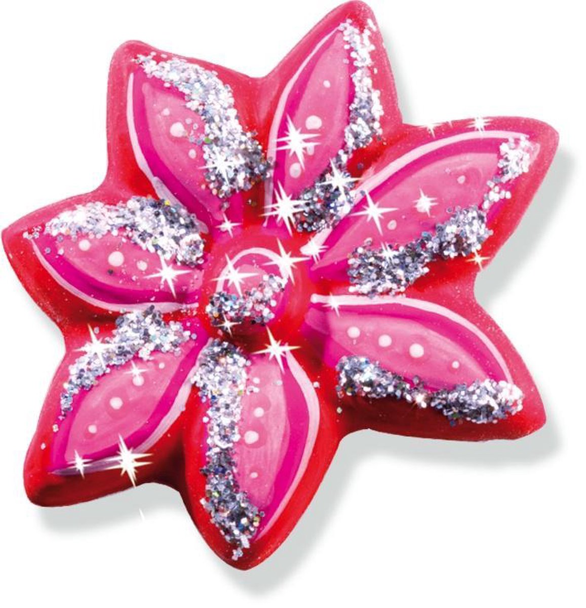 Ses gips gieten en schilderen Vlinders junior 4 delig