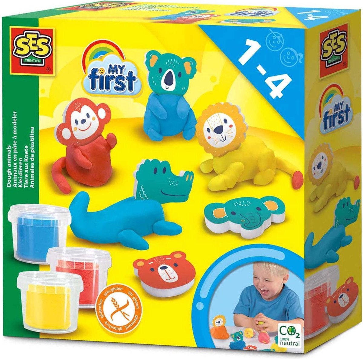 Ses kleiset My First junior/geel/blauw 8 delig - Rood