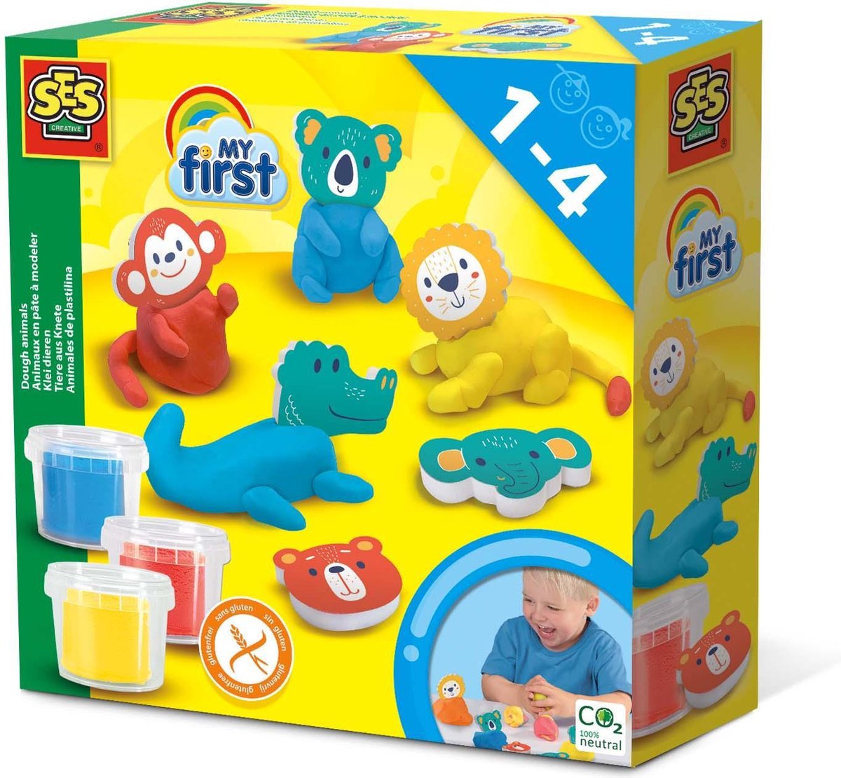 Ses kleiset My First junior/geel/blauw 8 delig - Rood