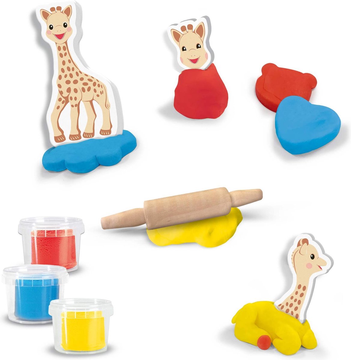 Ses kleiset MyFirst junior/blauw/geel 10 delig - Rood